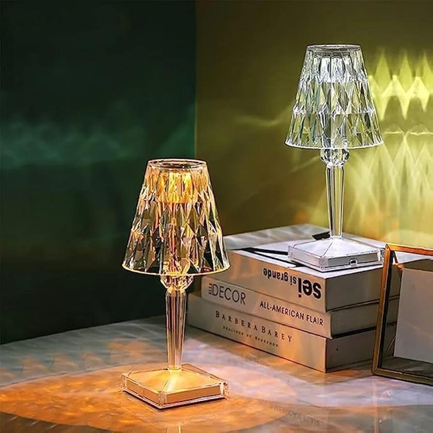 Multi color Rechargeable table lamp