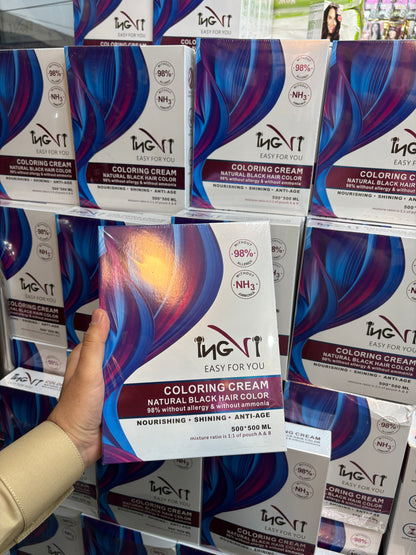 100% Original ING Hair Color (1000ml)