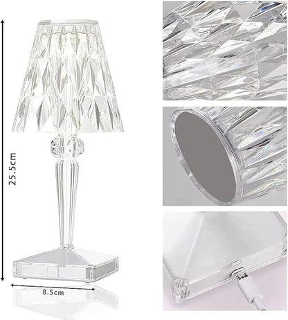 Multi color Rechargeable table lamp